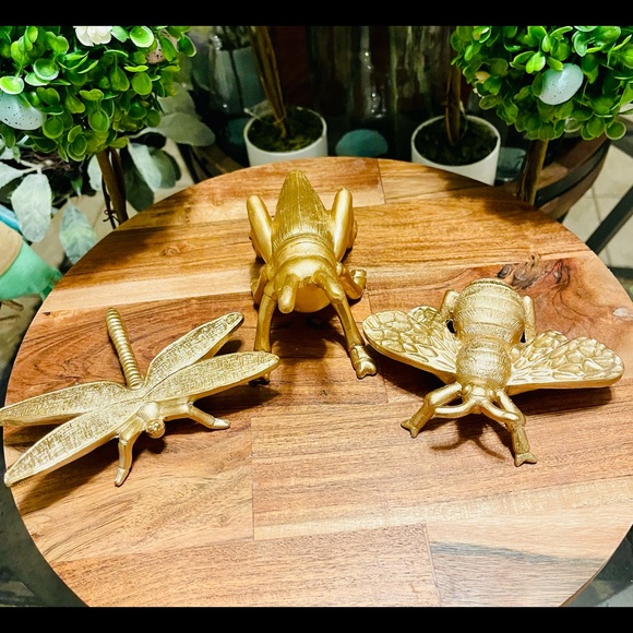 Target LUCKY Gold Grasshopper Garden Figure - Picture 10 of 15